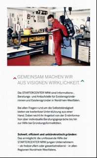 Vorschaubild Vorschaubild 2: Hol Dir Starthilfe für Dein Start-upStartercenter NRW