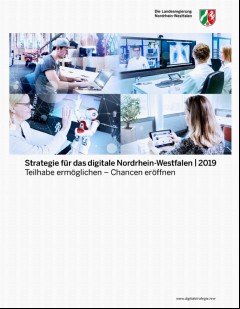 Vorschaubild Vorschaubild 1: Strategie für das digitale Nordrhein-Westfalen|2019 Fortschreibung