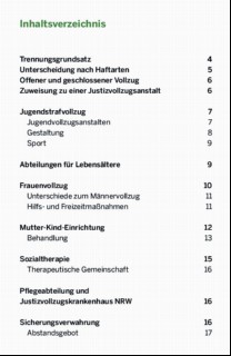 Vorschaubild 3: Formen des Justizvollzugs