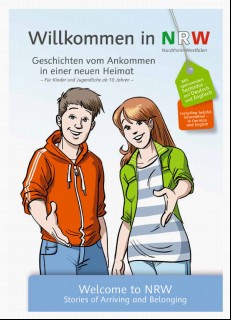 Vorschaubild Vorschaubild 1: Willkommen in NRW; Deutsch-Englisch - für Schülerinnen und Schüler ab 10 Jahren