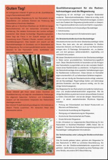 Vorschaubild 2: Radverkehrsnetz NRW - Info 15